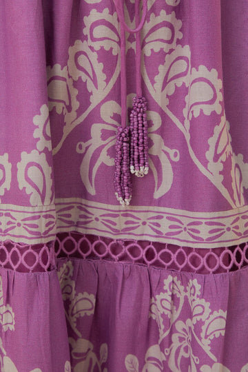 Farm Rio - Lilac Sweet Garden Maxi Dress Julien's a Lifestyle Store Farm Rio - Lilac Sweet Garden Maxi Dress Julien's a Lifestyle Store