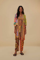 Farm Rio - Multicolor Mixed Scarves Lenzing Ecovero Viscose