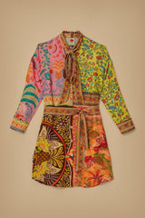 Farm Rio - Multicolor Mixed Scarves Lenzing Ecovero Viscose