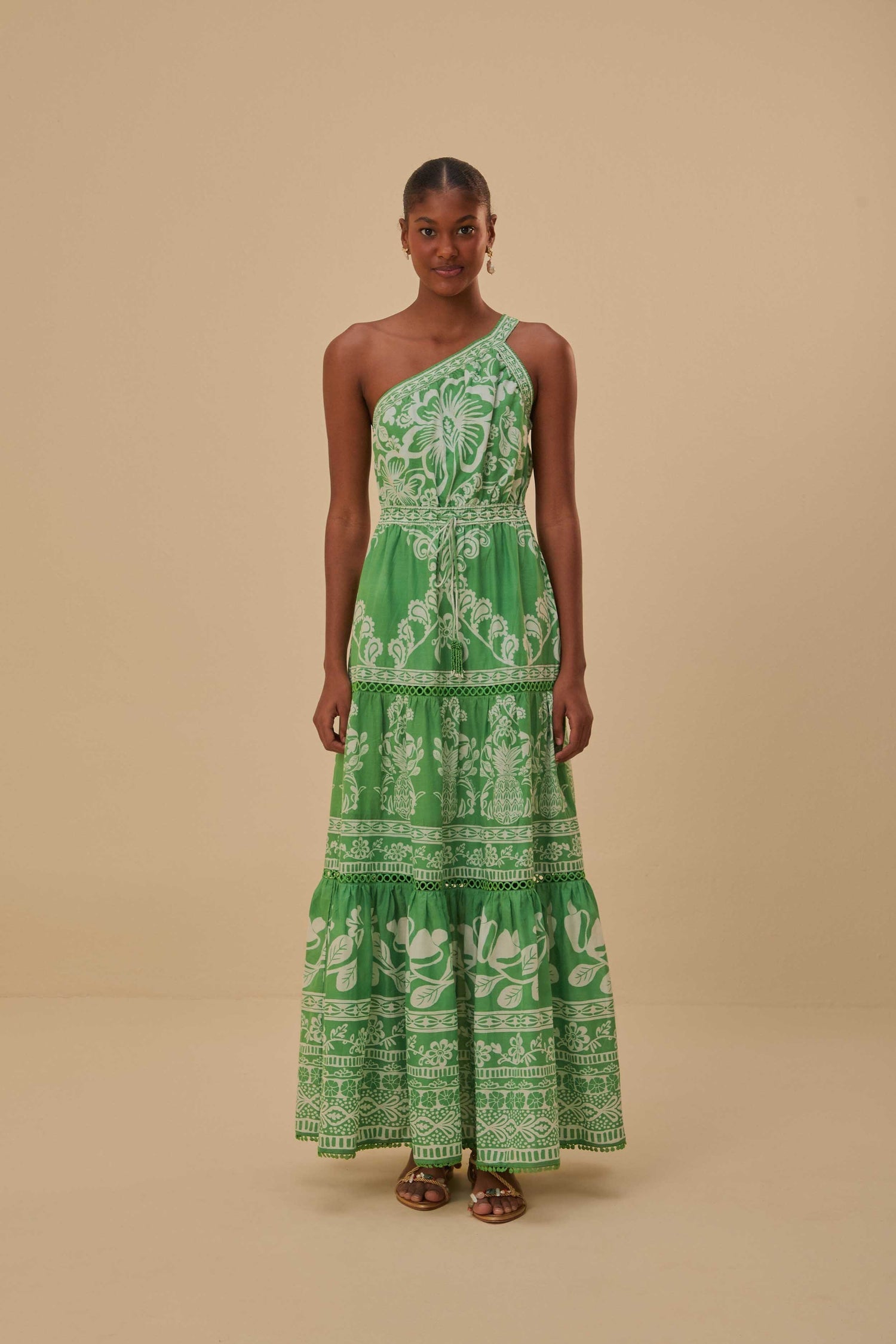 Farm Rio - Green Sweet Garden Maxi Dress – Julien's a Lifestyle Store