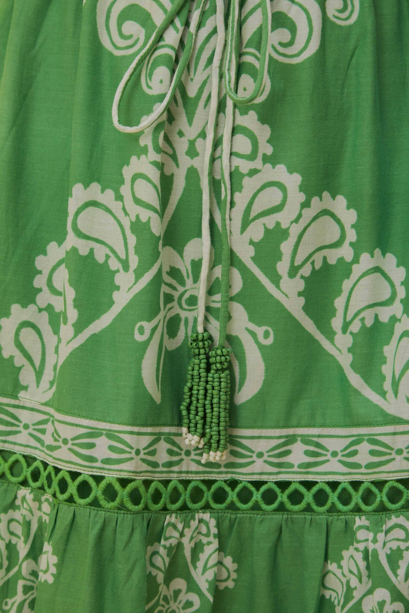 Farm Rio - Green Sweet Garden Maxi Dress