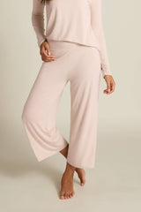 Faceplant Dreams - Wide-leg Capri Pant: Aqua Mist / Large