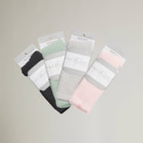 Faceplant Dreams - Soft Fuzzy Lounge Socks: Fog