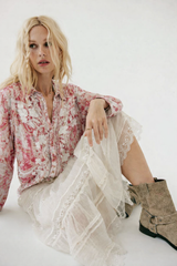 Celeste Jardin Blouse: L