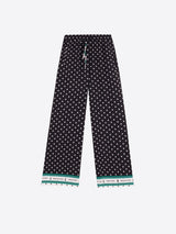 Nova Black Polka-Dot Trousers by Vilagallo - view 1