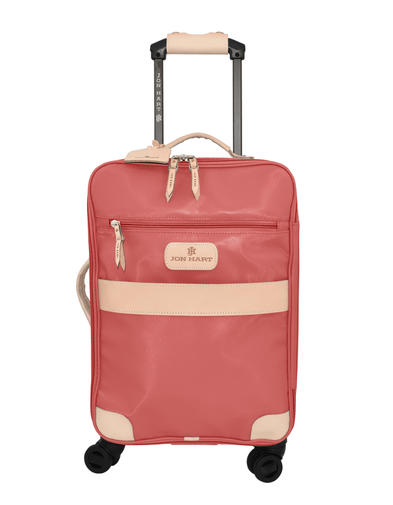 Jon Hart Design - Travel - 360 Carry On Wheels - Coral Coated Canvas