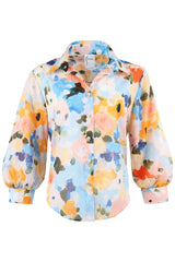 Cora Shirt in Wildflower view 2
