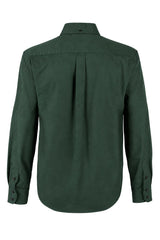 Preppy Silky Poplin Shirt in Pine Green view 3