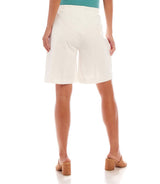 A-Line Shorts: Off White / L