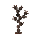 Jan Barboglio Nopal wax-cast iron cactus