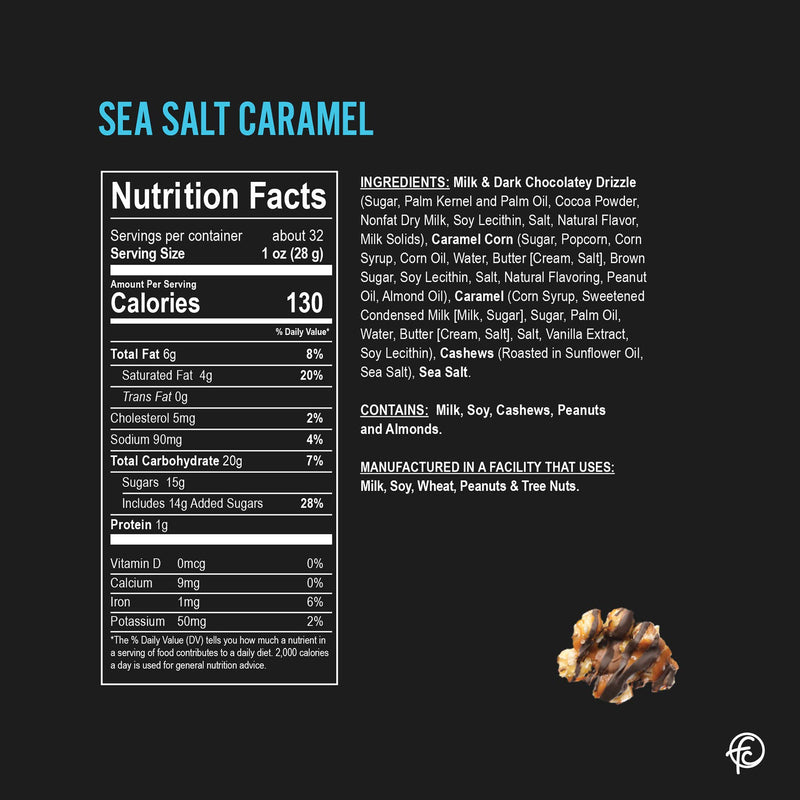 Funky Chunky - Sea Salt Caramel | Chocolate Popcorn