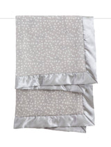 Little Giraffe - Powder Plush™ Deluxe Dot Blanket: Pink