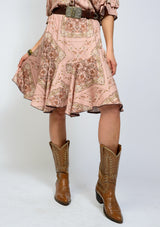 Bandana Swing Skirt in Rose by Ivy Jane — view 1