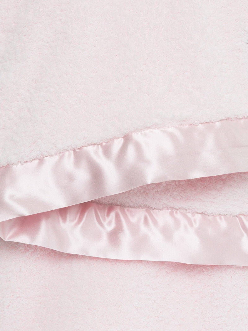 Little Giraffe - Chenille Baby Blanket: Unboxed / Pink