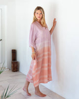 Palm Springs Kaftan: Shoreline Blue / OS