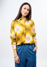 Daisy Embroidery Popover in Multi view 3