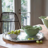 Organic Pearl Nova Round Platter by Beatriz Ball