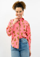Tiger Camp Shirt in Coral by Ivy Jane — view 1