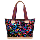 SOPHIE ZIPPER TOTE