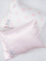 Satin Decorative Nursery Pillow: Pink