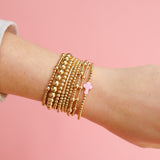 June Bracelet in Gold by Beaded Blondes