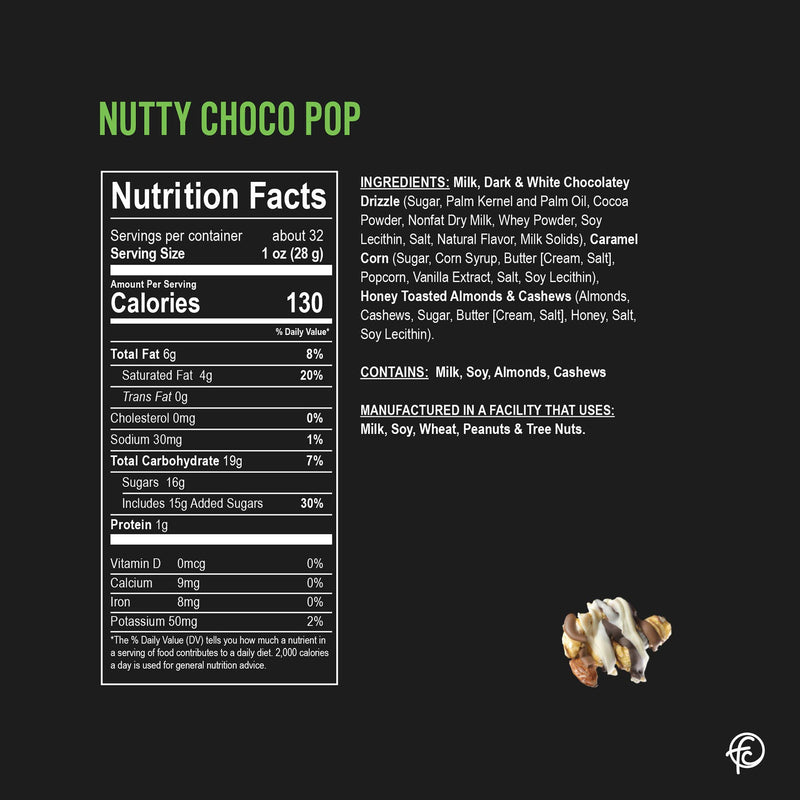 Funky Chunky - Nutty Choco Pop | Chocolate Popcorn