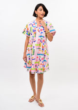 Tropical Punch Dress in Pink view 2