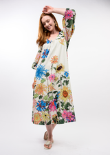 Garden Party Dress in Ivory