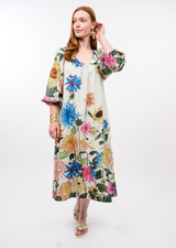 Garden Party Dress in Ivory view 3