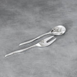 Vento Claire Salad Servers by Beatriz Ball