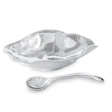 Vento Claire Medium Bowl with Spoon by Beatriz Ball