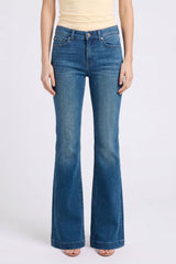 7 For All Mankind Dojo Flare Jean in Coreflow, front view