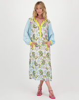ME369 Hanna Placket Pura Vida Dress