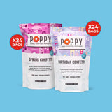 Poppy Hand-crafted Popcorn - Confetti Bundle