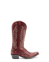 Nevada Boot in Vesuvio Red by Old Gringo