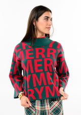 Merriest Sweater in Hunter by Ivy Jane, view 2
