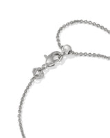Cross Silver Crystal Delicate Chain Bracelet view 3