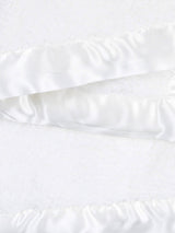 Little Giraffe - Chenille Baby Blanket: Unboxed / White
