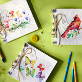 Cardinal Paper Mache Journal - 6.5in