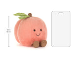 Amuseables Peach by Jellycat view 4