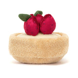 Amuseables Fleurette Tarte Aux Fraises by Jellycat view 3