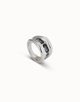 Bluemoon Ring in Silver