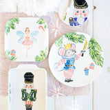 Vietri Nutcrackers Sugar Plum Fairy Square Platter view 2