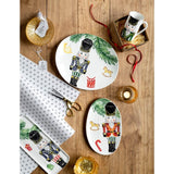 Vietri Nutcrackers Small Oval Platter view 3