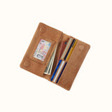 Lumen Continental Wallet in Whiskey by HOBO