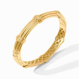 Portofino Demi Hinge Bangle in Gold view 3