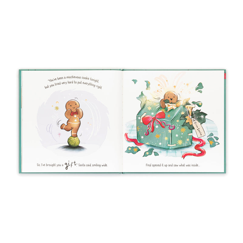 Jellycat - Book - Gingerbread Fred’