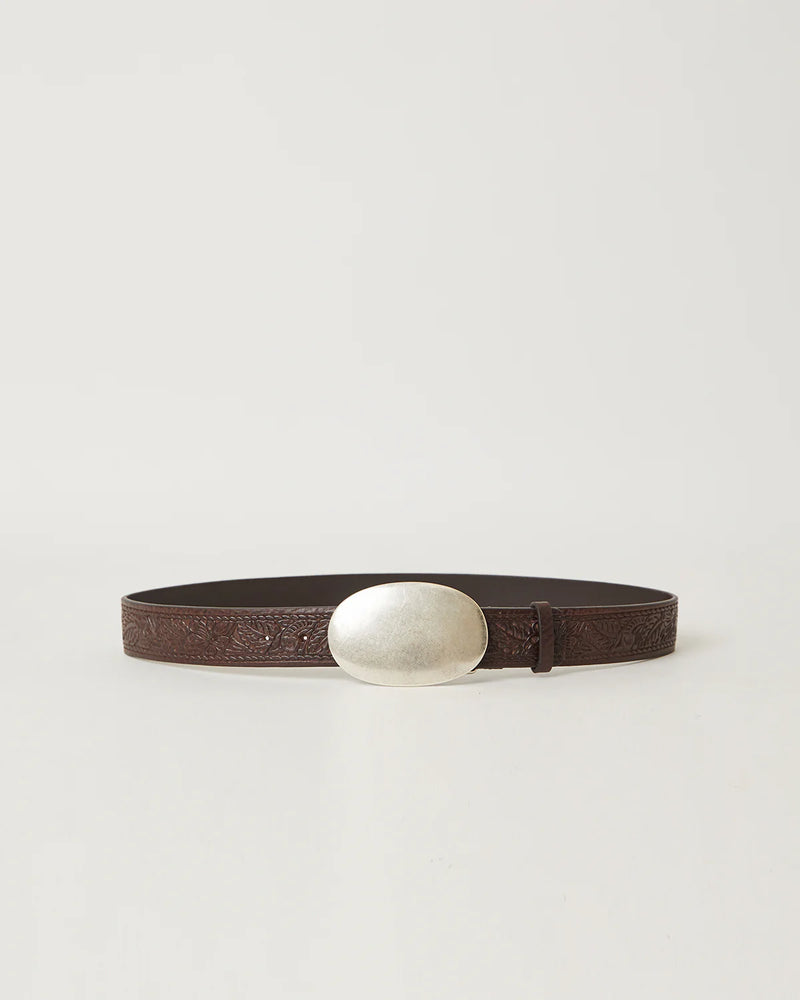 B-low the Belt - Myra Rodeo Leather - Xs / Brown Silver