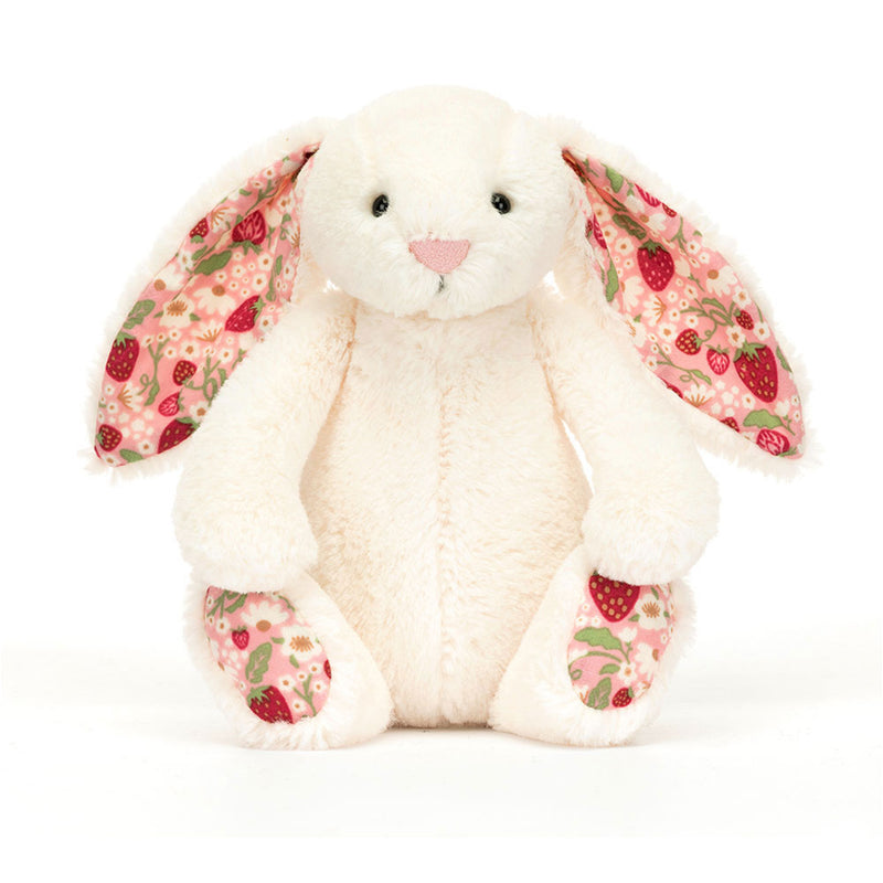 Jellycat - Plush - *new* Blossom Cream Bunny Berry’ (small)