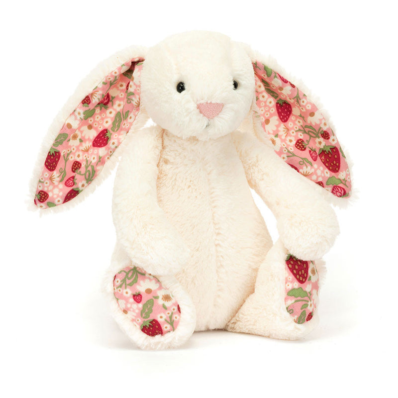 Jellycat - Plush - *new* Blossom Cream Bunny Berry’ (small)